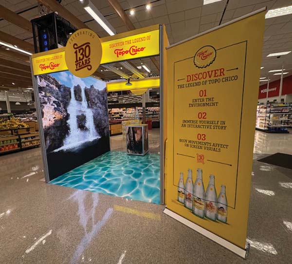 Topo Chico Immersive Retail